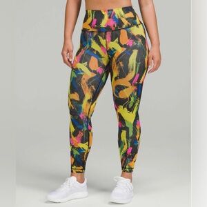 #091 NWT Lululemon Wunder Train, Contour Fit, HR Leggings, 25” inseam, sz 2